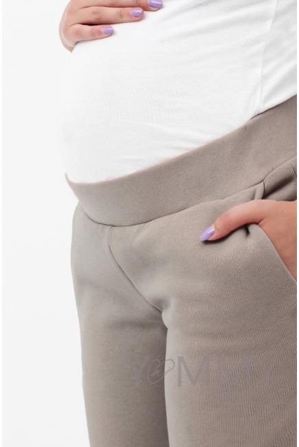 Костюм для кормящих и беременных утепленный, цвет капучино