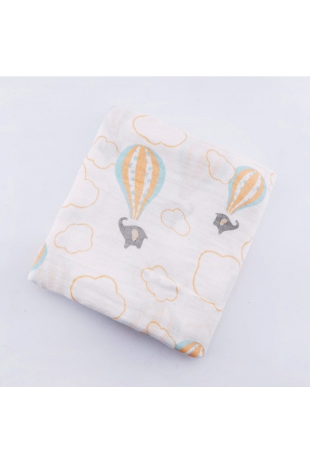 Муслиновая пеленка для новорожденных Diva большая, Baloon