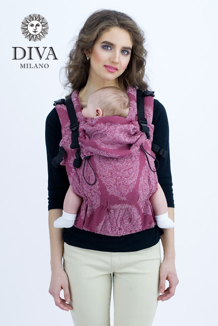 Эрго-рюкзак для новорожденных Diva Essenza Berry Linen One!