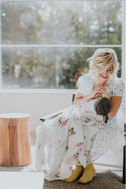 Муслиновая пеленка для новорожденных с бамбуком Diva большая, Deer