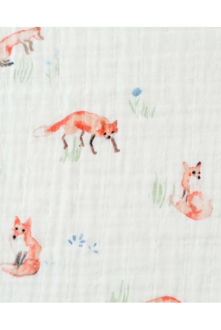 Муслиновая пеленка для новорожденных с бамбуком Diva большая, Fox Bamboo