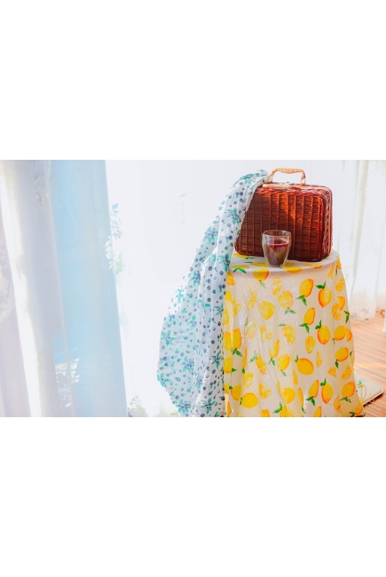 Муслиновая пеленка для новорожденных с бамбуком Diva большая, Lemon Cotton