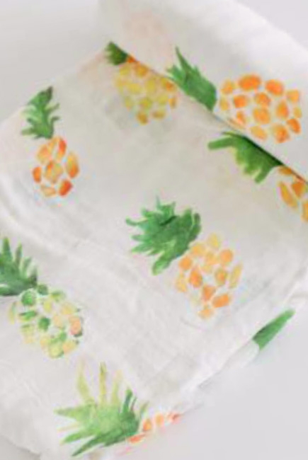 Муслиновая пеленка для новорожденных Diva большая, Pineapple Cotton