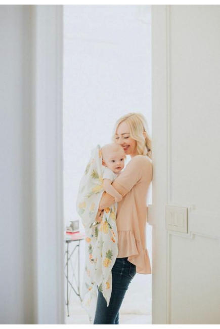 Муслиновая пеленка для новорожденных Diva большая, Pineapple Cotton