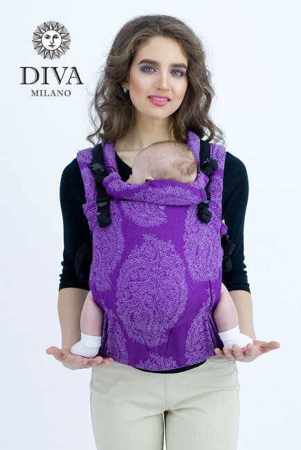 Эрго-рюкзак Diva Essenza Viola Linen One!