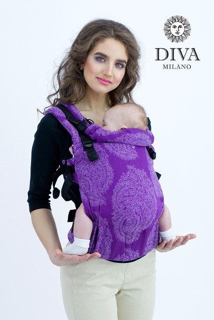 Эрго-рюкзак Diva Essenza Viola Linen One!
