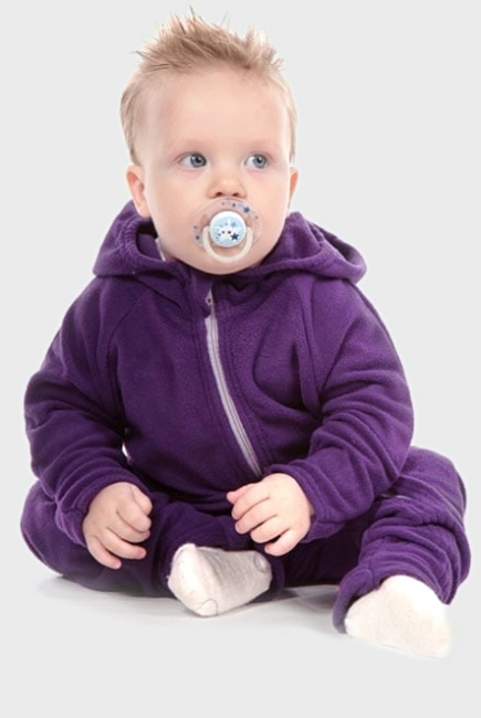 Флисовый комбинезон (поддева), виноград