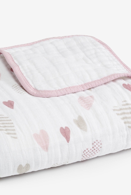 Муслиновое одеяло Aden Anais, Heart Breaker