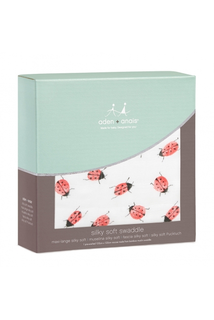 Бамбуковая пеленка для новорожденных Aden&Anais большая, Lucky Field Lady