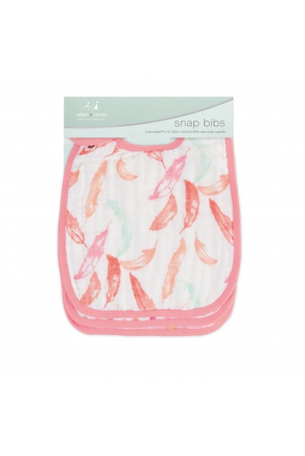 Слюнявчик Aden Anais, набор из 3 штук, Petal Blooms