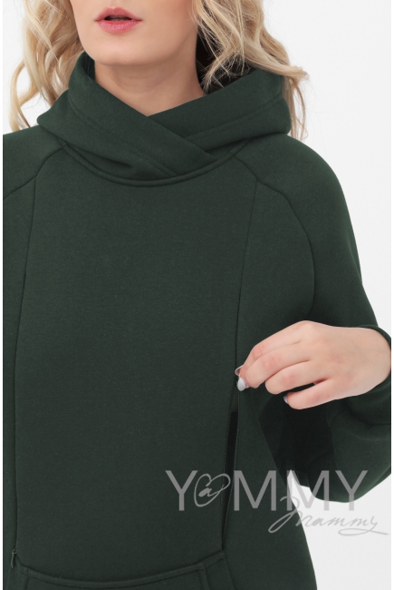 Костюм для беременных и кормящих утепленный, милитари