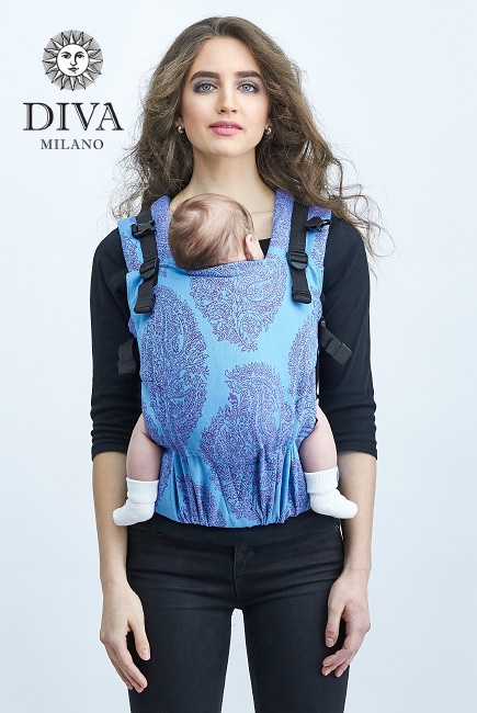 Эрго-рюкзак Diva Essenza Celeste One! с бамбуком