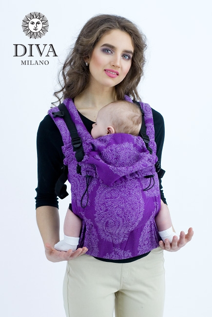 Эрго-рюкзак Diva Essenza Viola One! с бамбуком