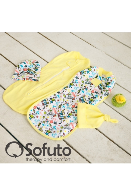 Комплект пеленок-коконов утепленный, Cosmos