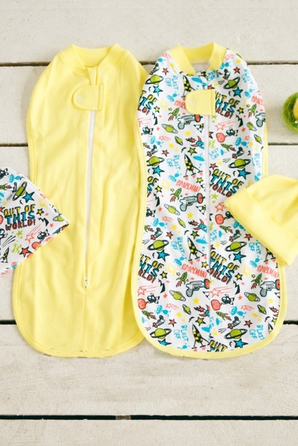 Комплект пеленок-коконов утепленный, Cosmos