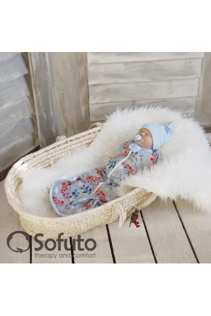 Комплект пеленок-коконов утепленный, Berry