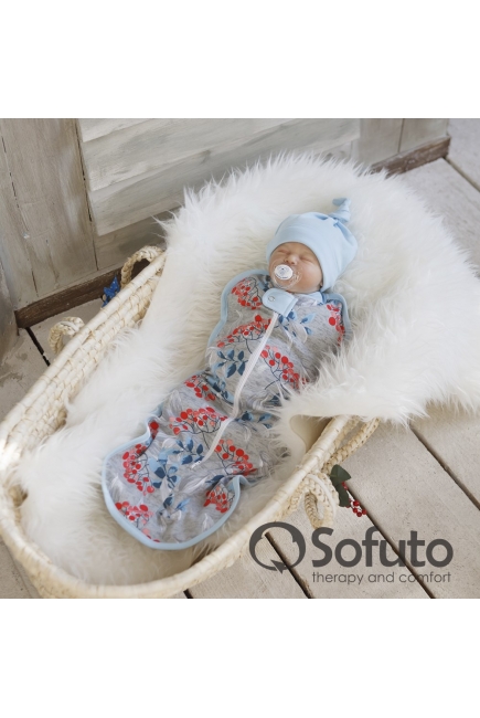 Комплект пеленок-коконов утепленный, Berry