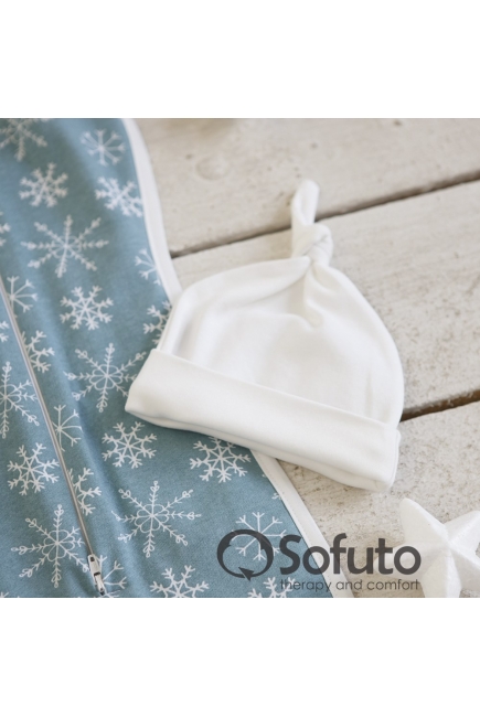 Комплект пеленок-коконов утепленный, Snowflakes