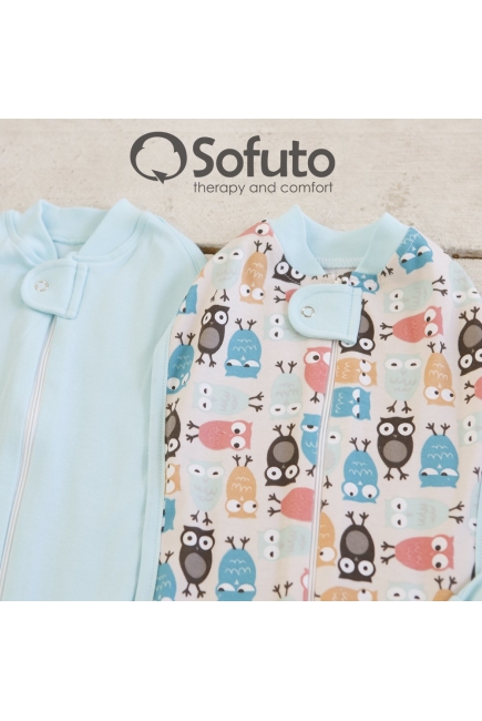 Комплект пеленок-коконов для новорожденных, Owl Laguna