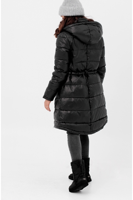 Слингокуртка-слингопальто зимняя 3в1, черное