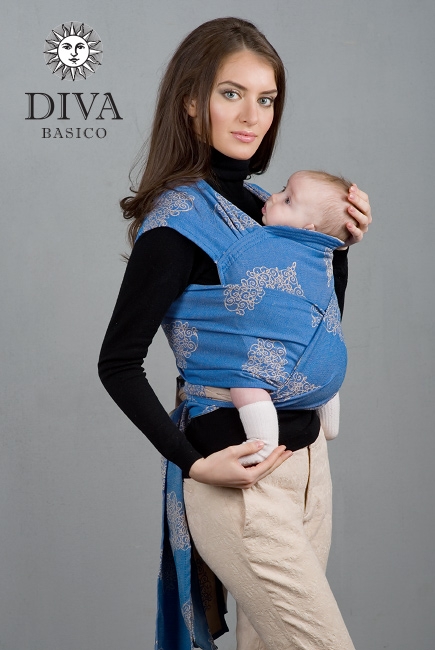 Май-слинг Diva Basico, Azzurro