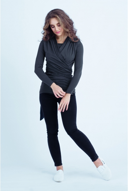 Слингомайка регулируемая Loona дл.рукав, Antracite