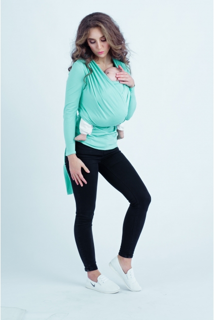 Слингомайка регулируемая Loona дл.рукав, Mentol