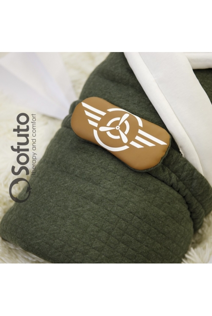 Комплект на выписку холодная зима Aviator (6 предметов)