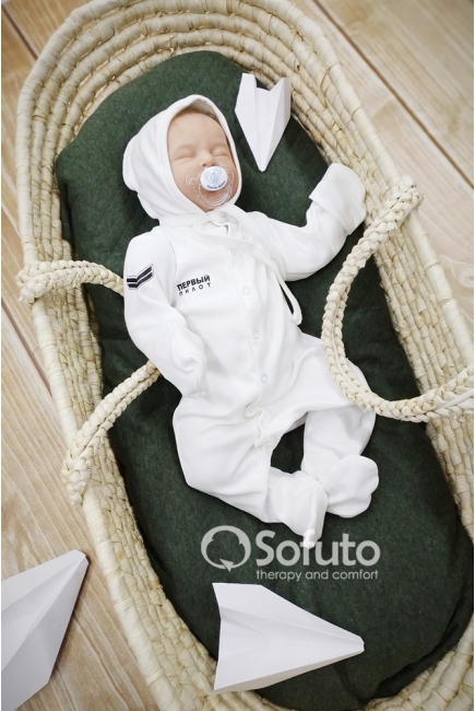 Комплект на выписку холодная зима Aviator (6 предметов)