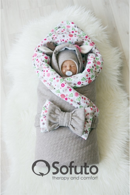 Комплект на выписку для новорожденных холодная зима Faline (7 предметов)