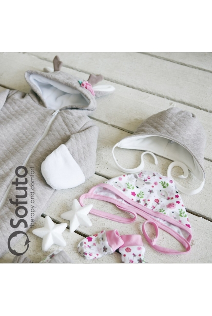 Комплект на выписку для новорожденных холодная зима Faline (7 предметов)