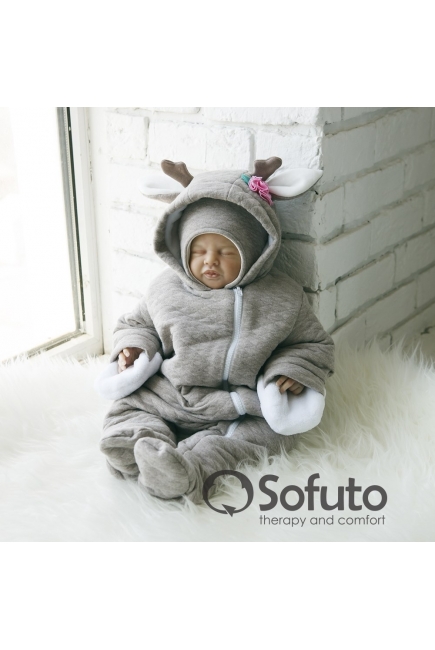 Комплект на выписку для новорожденных холодная зима Faline (7 предметов)