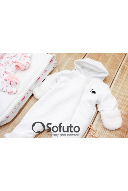 Комплект на выписку из роддома холодная зима Flamingo (7 предметов)