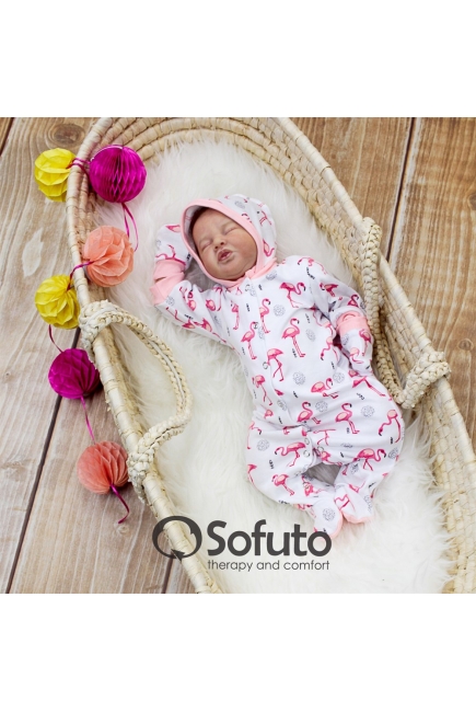 Комплект на выписку из роддома холодная зима Flamingo (7 предметов)