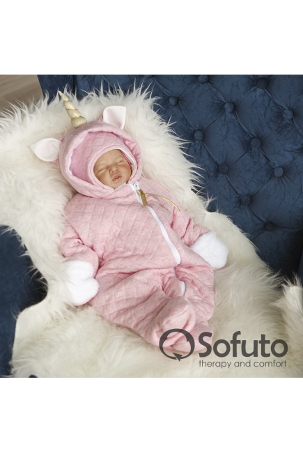 Комплект на выписку из роддома холодная зима Magic unicorn (7 предметов)