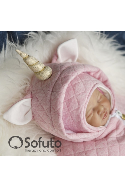 Комплект на выписку из роддома холодная зима Magic unicorn (7 предметов)