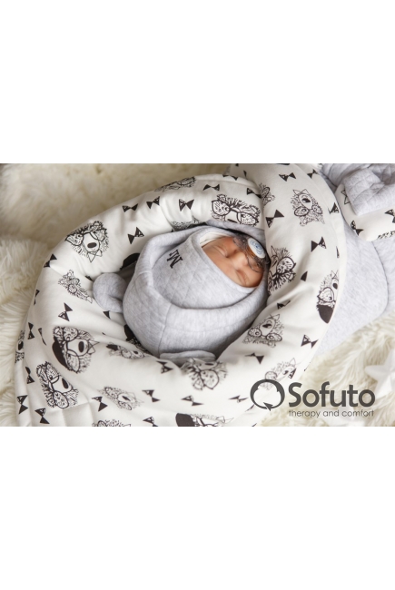 Комплект на выписку для новорожденного холодная зима Mr Bear (7 предметов)