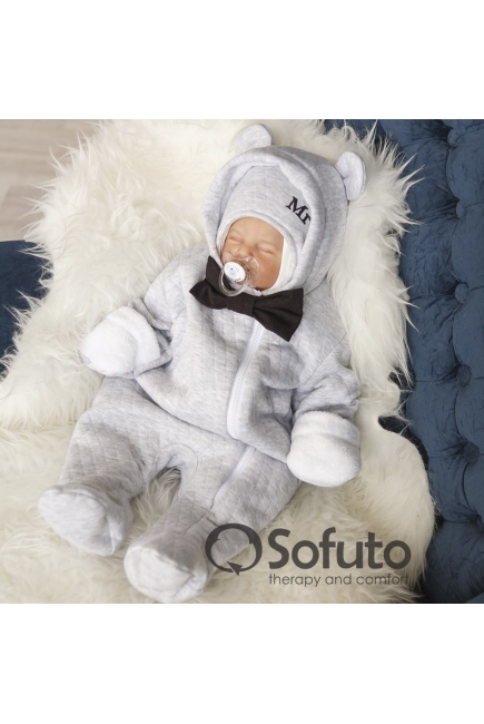 Комплект на выписку для новорожденного холодная зима Mr Bear (7 предметов)