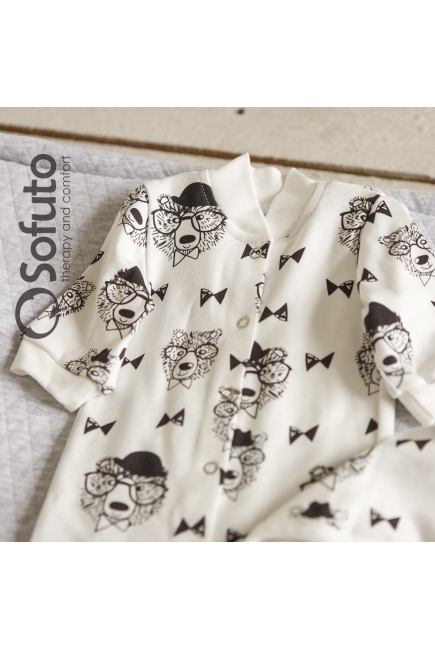 Комплект на выписку для новорожденного холодная зима Mr Bear (7 предметов)