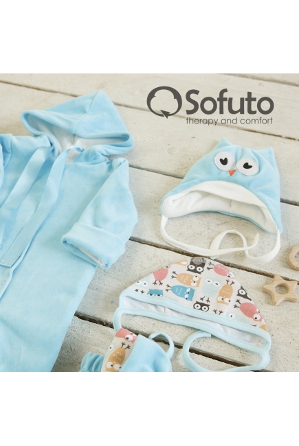 Комплект на выписку для новорожденного зимний Owl laguna (7 предметов)