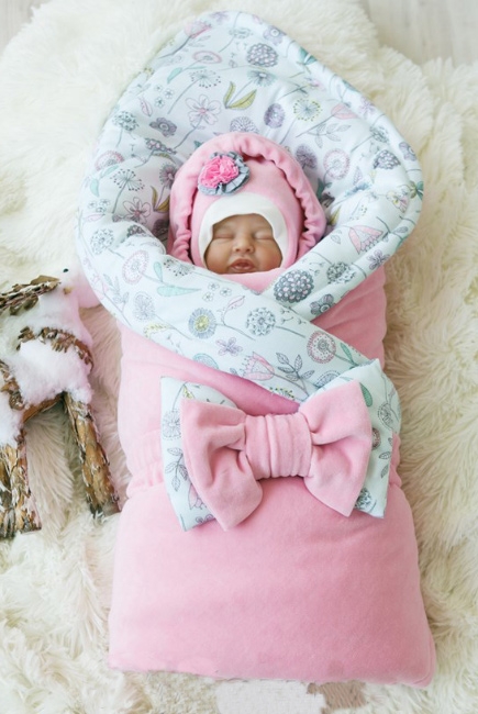 Комплект на выписку из роддома на зиму Puffi (7 предметов)