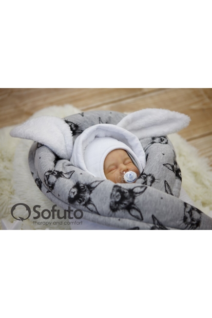 Комплект на выписку холодная зима Mr.Rabbit (7 предметов)