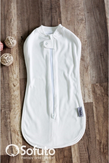 Пеленка-кокон для новорожденных трикотажная, Swaddler milk