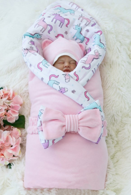 Комплект на выписку для новорожденных демисезонный Unicorn (7 предметов)