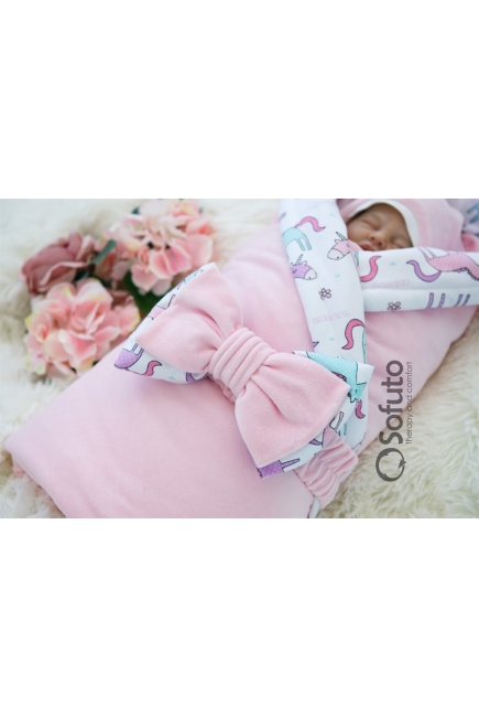 Комплект на выписку для новорожденных демисезонный Unicorn (7 предметов)