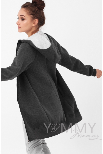 Слинготолстовка, темно-серый меланж