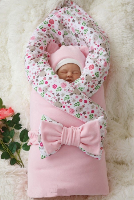 Комплект на выписку для новорожденных демисезонный Flowers (7 предметов)