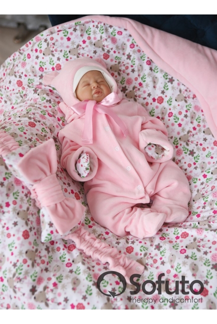 Комплект на выписку для новорожденных демисезонный Flowers (7 предметов)