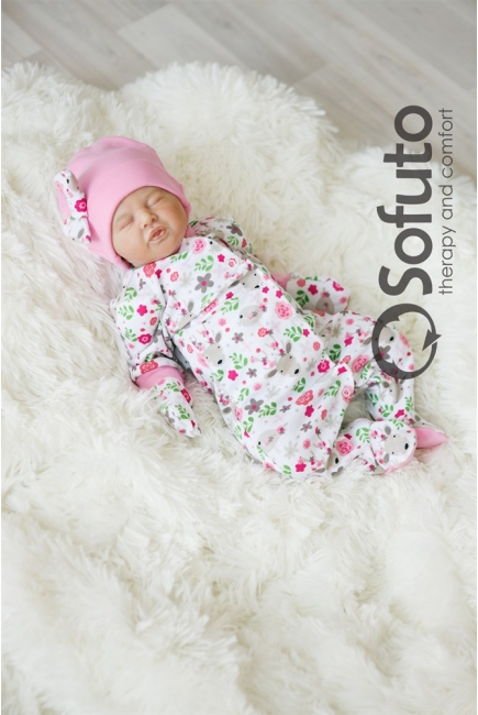 Комплект на выписку летний Flowers (5 предметов)