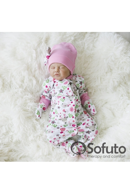 Комплект на выписку летний Flowers (5 предметов)